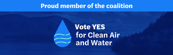 Vote Yes for Clean Air and Water